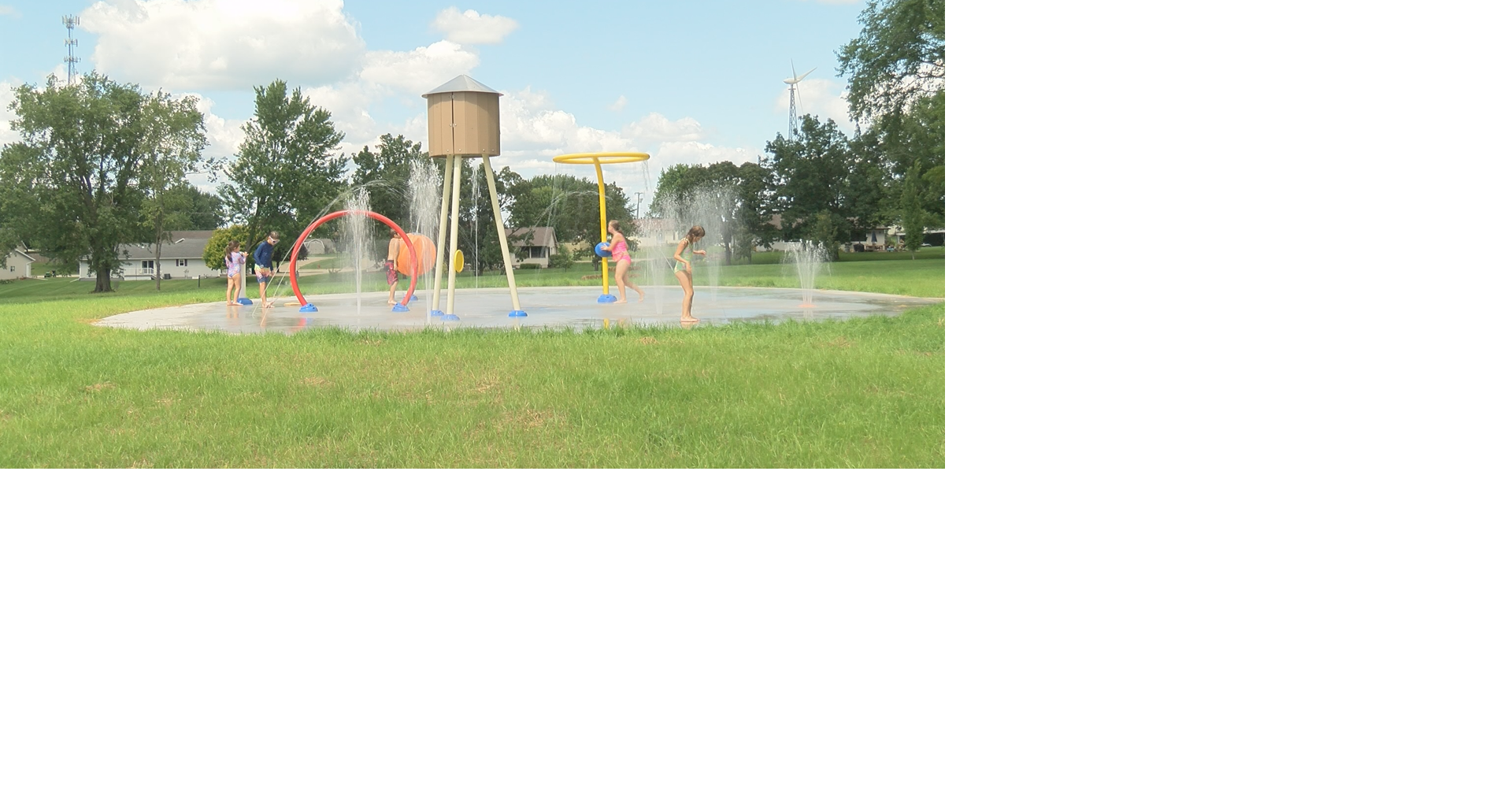 Cashton splash pad opens after years of community fundraising efforts