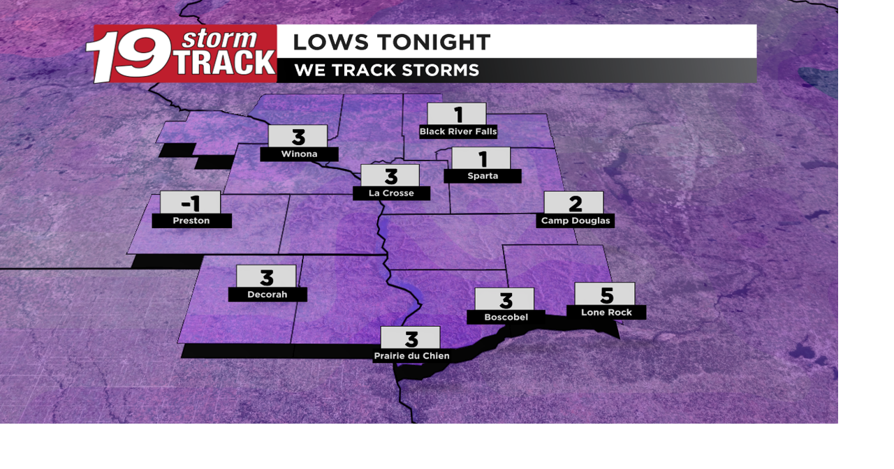 Cold for the first weekend of the year | 19 Storm Track Weather | wxow.com
