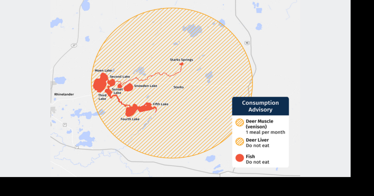 DNR issues multiple PFAS consumption advisories for wildlife in northern Wisconsin