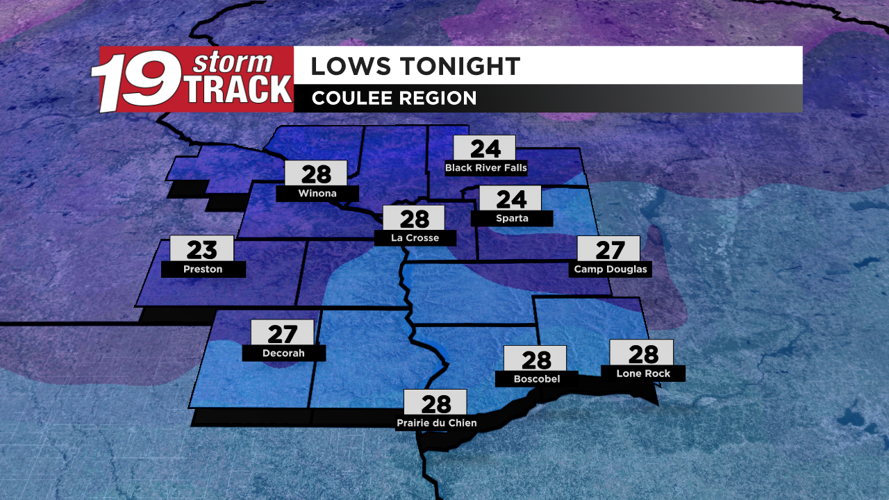 Seasonable temperatures this weekend with snow chances on Saturday ...