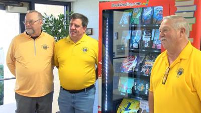Ettrick Lion's Club donates 'Reading Machine' to elementary school