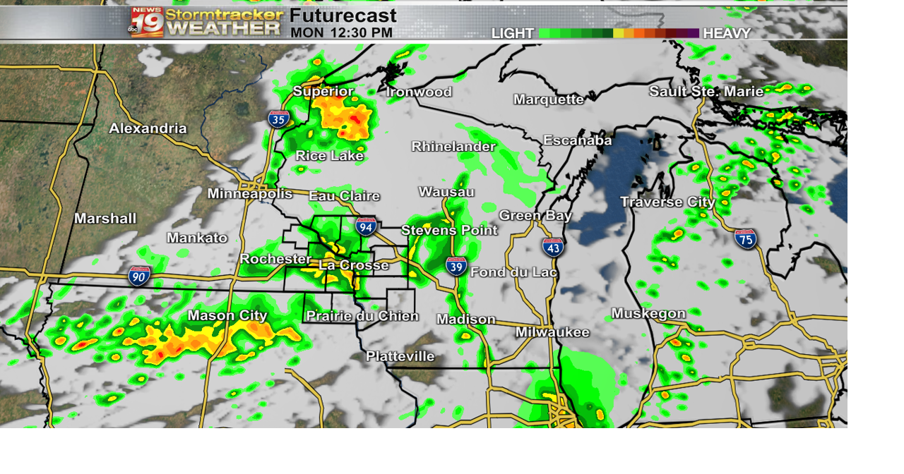 The week starts hot, humid and breezy with a few chances of rain | 19 ...