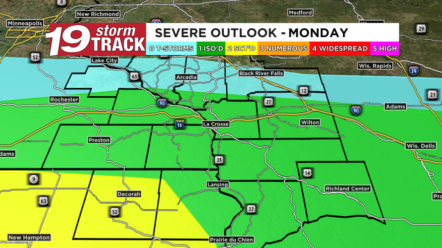 Strong storms possible early; Patchy dense fog Tuesday morning | Top ...