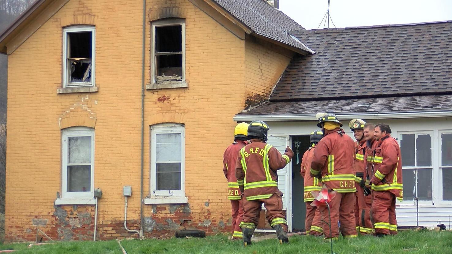 GenoaHarmony Fire Chief says closed door kept fire from being worse