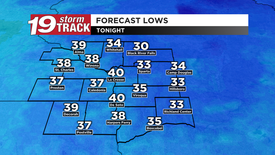 A sunny and seasonable day for our Wednesday; milder temps return after ...