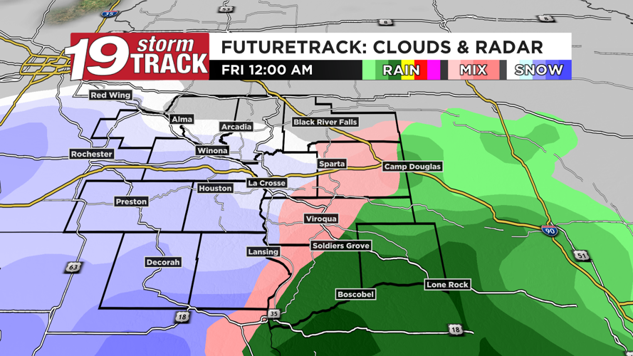 Warm and windy today with some precipitation chances; next system to ...
