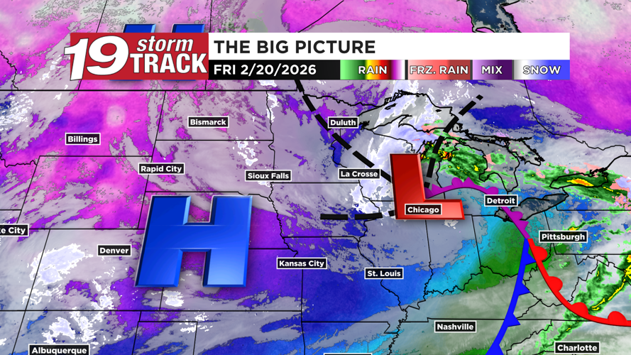 A chilly and blustery weekend once our winter storm winds down | 19 ...