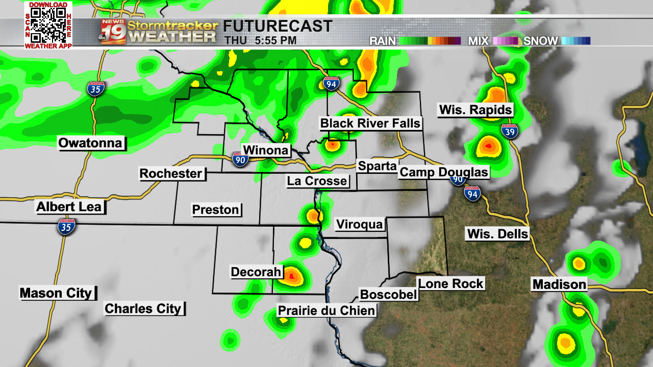 Gusty Winds, Rain Chances And Cooler Temps Return | Weather | Wxow.com