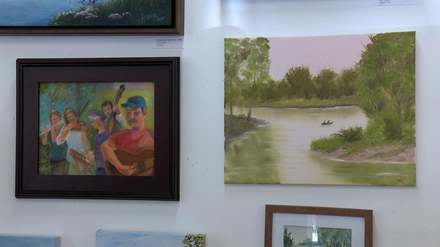 Local artists paint around downtown News