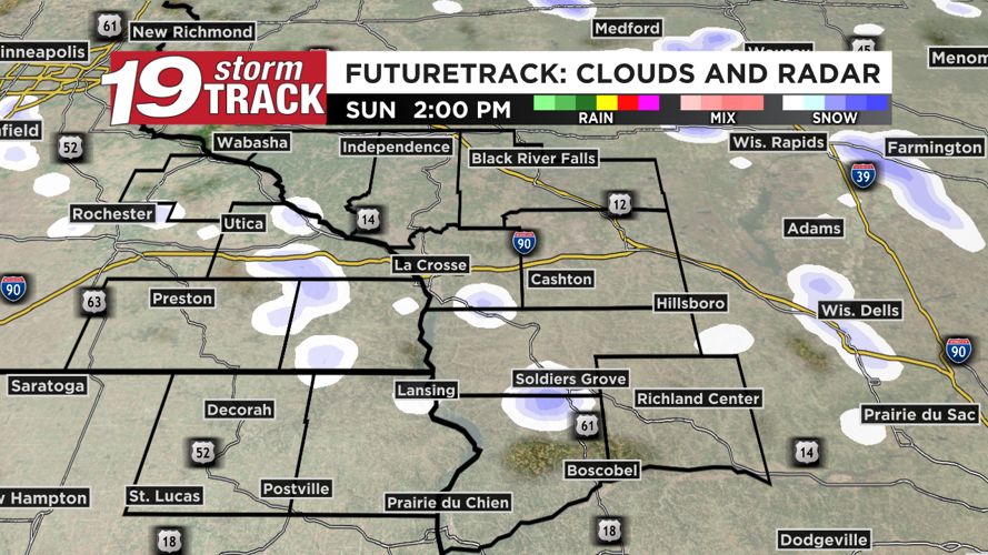 Chance of rain and/or snow Saturday; Blustery conditions on Sunday ...