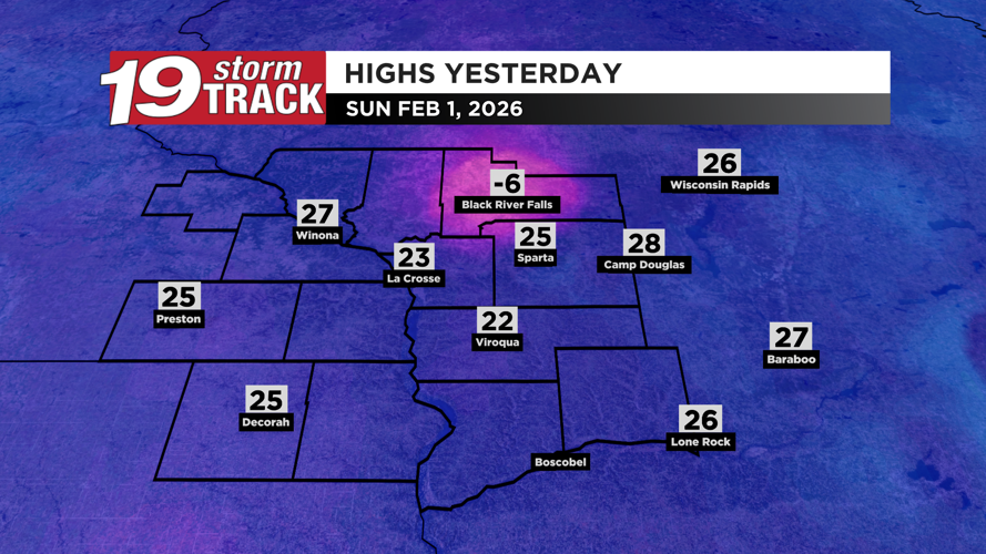 Mostly dry conditions ahead over the next seven days | 19 Storm Track ...