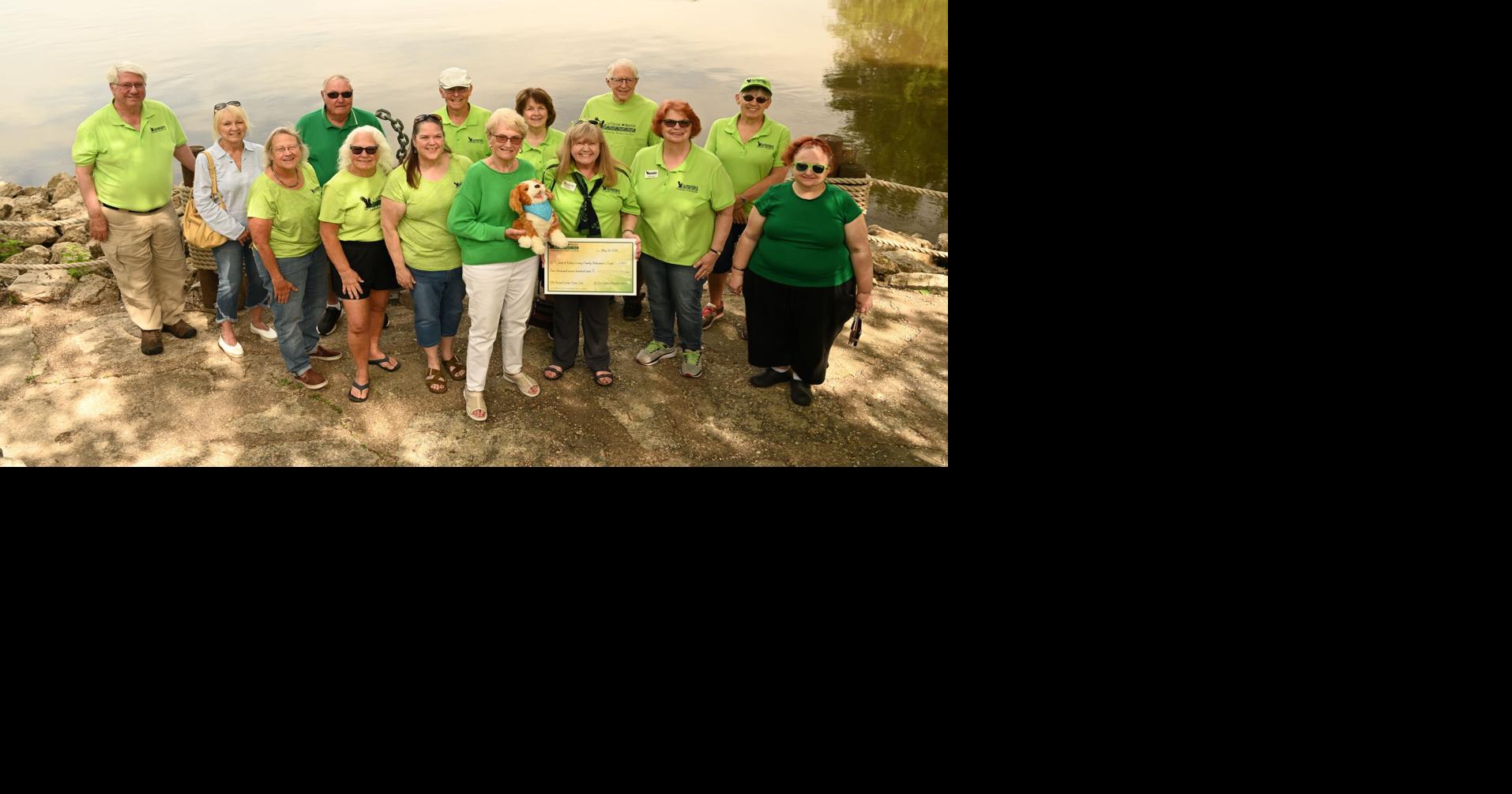$2,700 donated to Jack & Kathy Lucey foundation to give AI therapy dogs to people with Alzheimer's