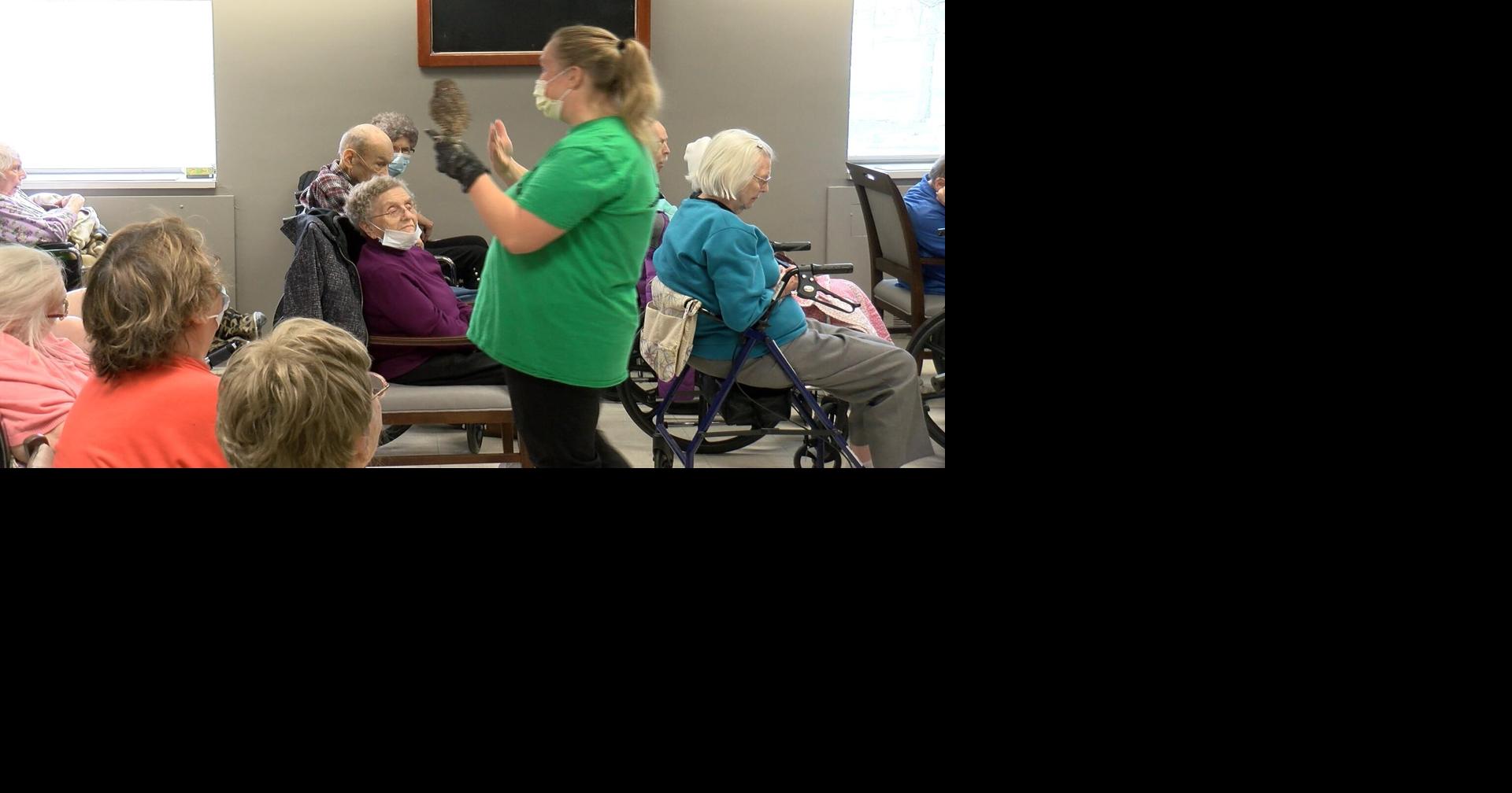 Birds of prey visit Winona Health Lake Winona Manor News