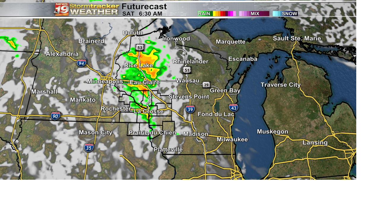 Mild and dry Friday ahead of a soggy Saturday | 19 Storm Track Weather ...
