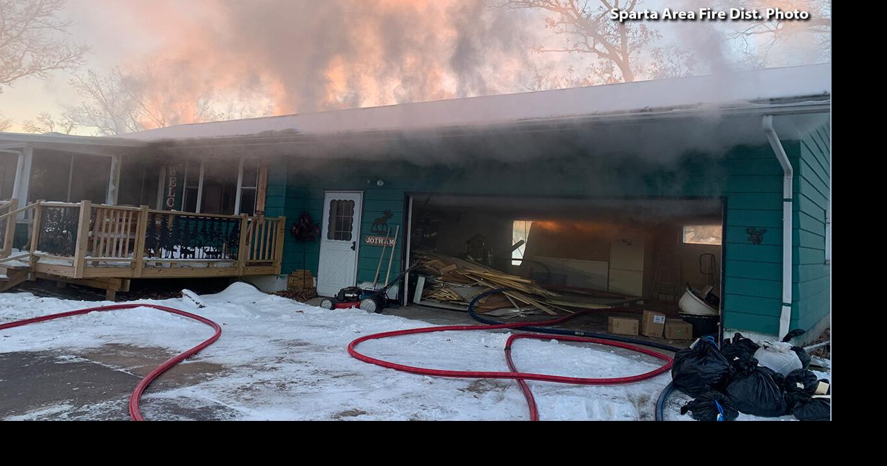 Rural Cataract home damaged in fire | News | wxow.com