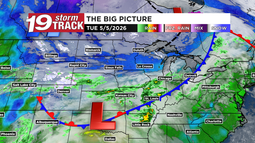 Cooler but mostly dry conditions around the next few days | 19 Storm ...
