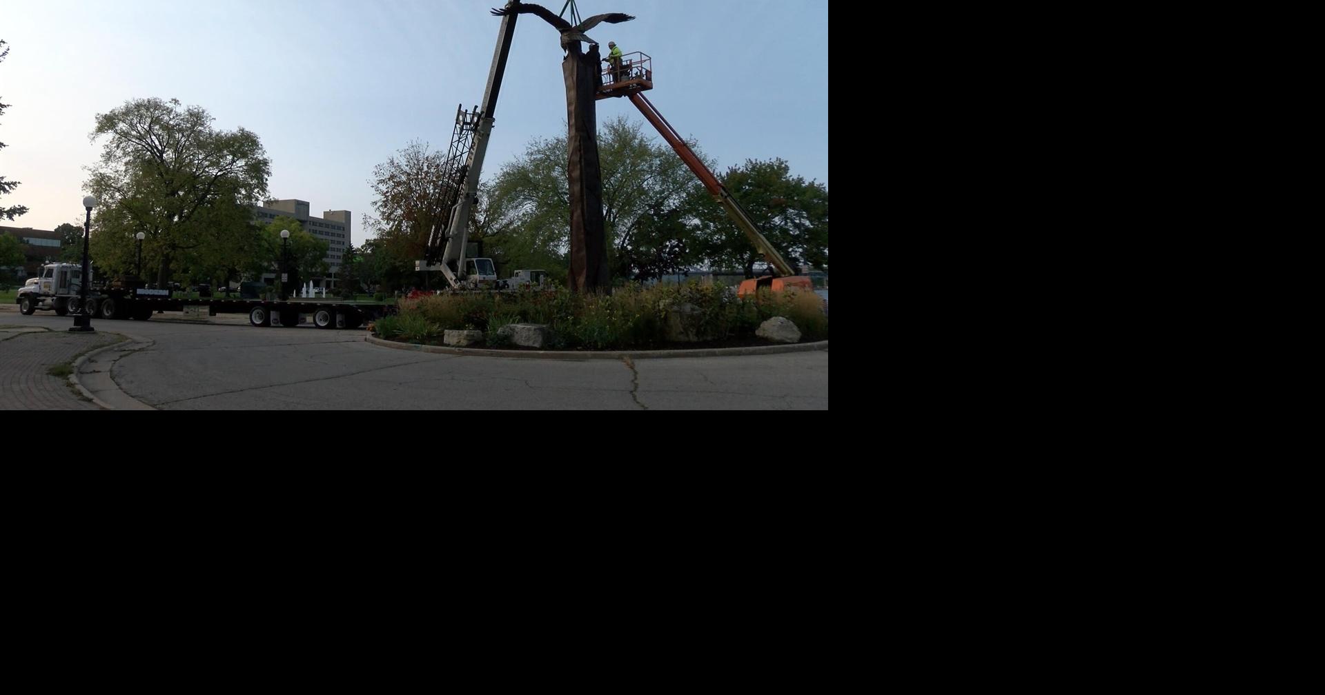 The Riverside Park eagle returns Wednesday Top Stories