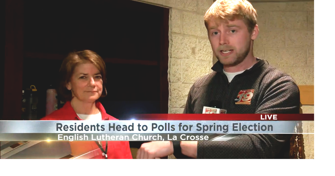 WATCH: 19 News speaks with polling place officials during Wisconsin's ...