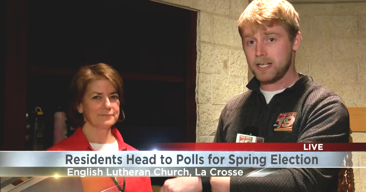 Wisconsin Poll Location WATCH: 19 News speaks with polling place officials during Wisconsin's ...