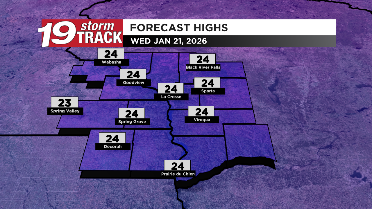 Light snow showers Tuesday night with an additional round of snow ...