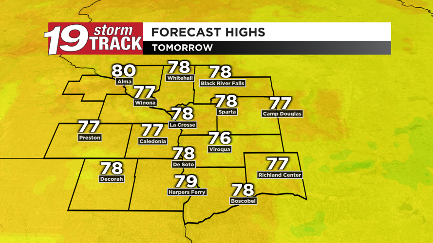 Off and on shower and storms around from Tuesday afternoon through ...