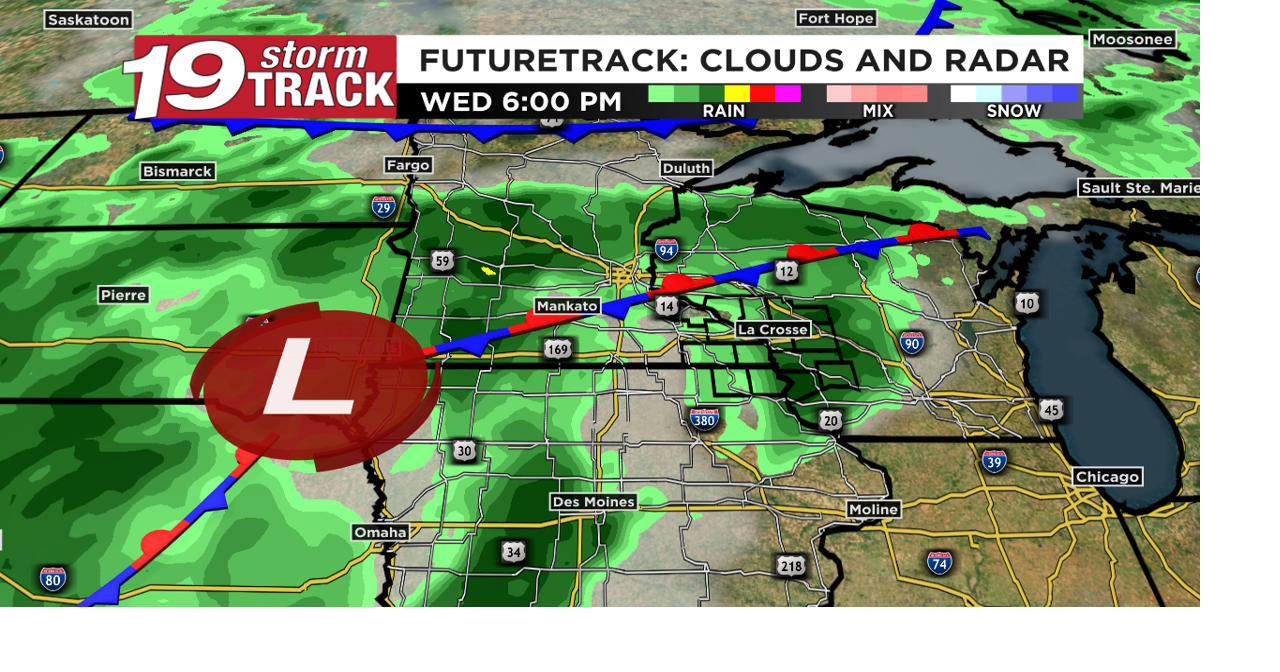 Lots of opportunities for showers throughout the week | 19 Storm Track ...