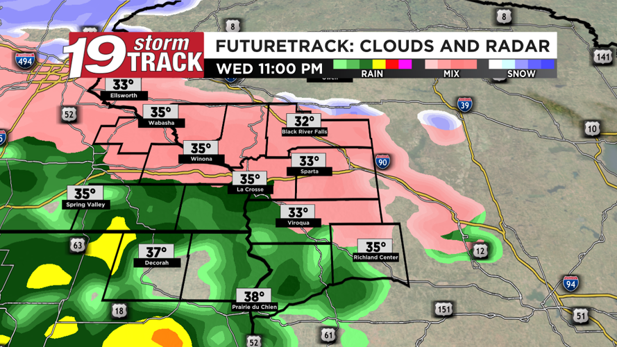 A wintry mix Thursday morning turns to strong to severe storms in ...