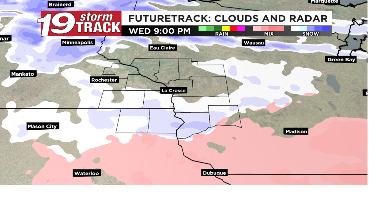 Slippery stretches possible tonight with snow and freezing drizzle ...