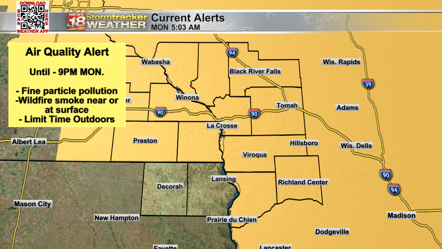 Heat, haze and a few rain chances in the mix to start the week | 19 ...