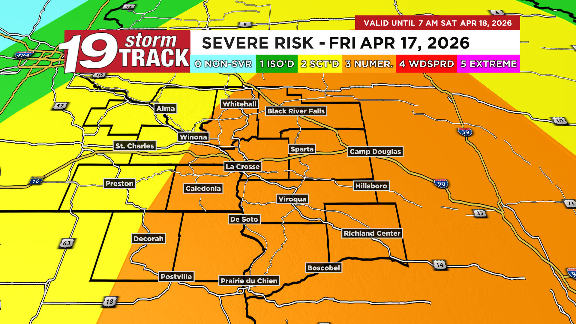 Strong to severe thunderstorms remain in the forecast today into this ...