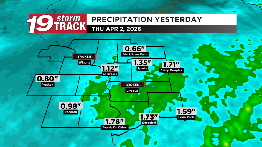 More rain and isolated thunderstorms on the way as system number two ...