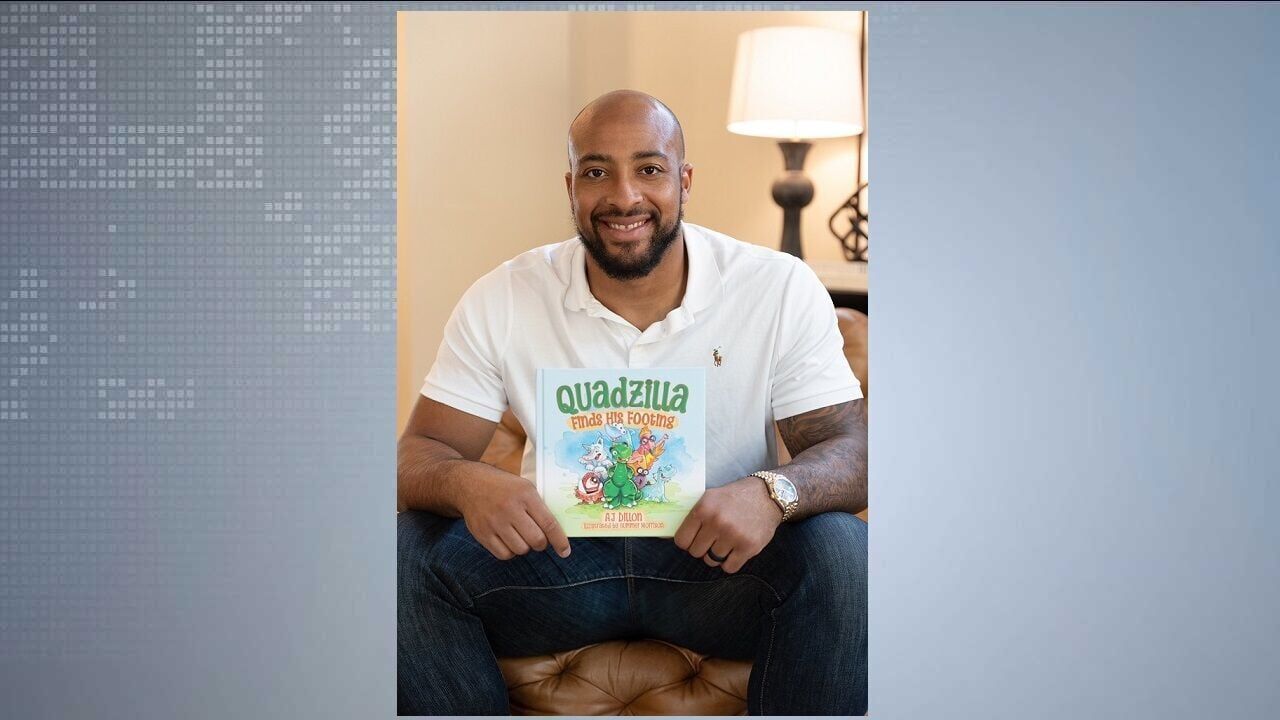 Packers RB A.J. Dillon releases his new children's book at launch party