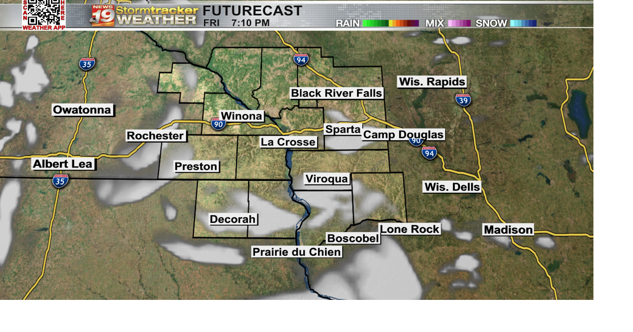 Another nice night with rain chances on tap for our weekend. | 19 Storm ...