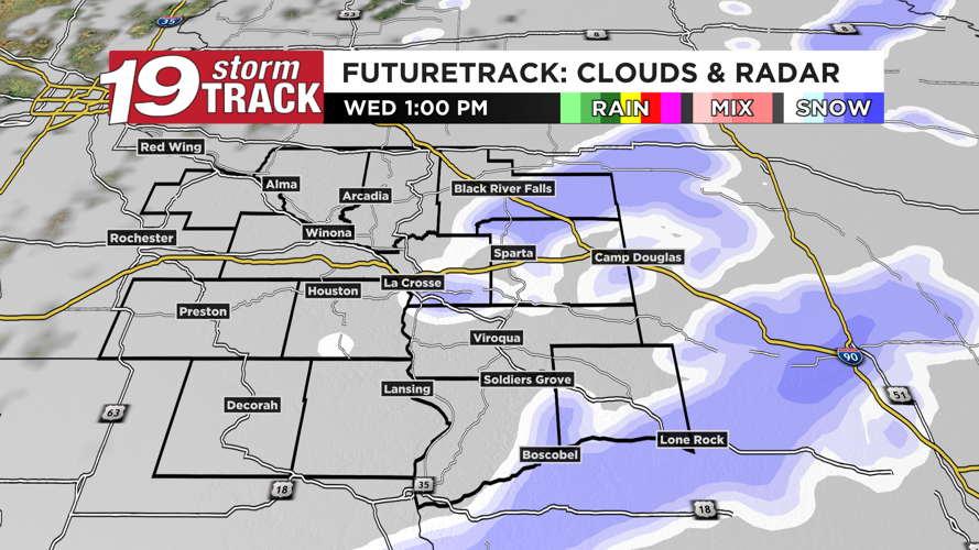 Waycross Weather Map Tracking multiple chances of rain and snow in the forecast over the ...