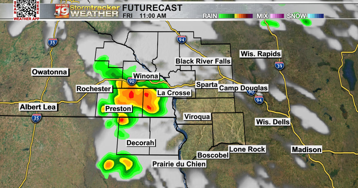 Waycross Weather Map A few more rain chances and cooler temps to end the week | 19 Storm ...