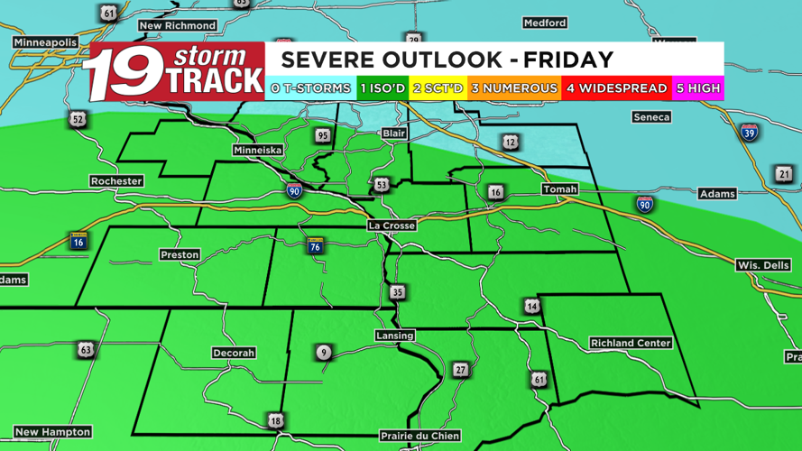 Tracking the possibility of strong to severe storms over the next 30 ...