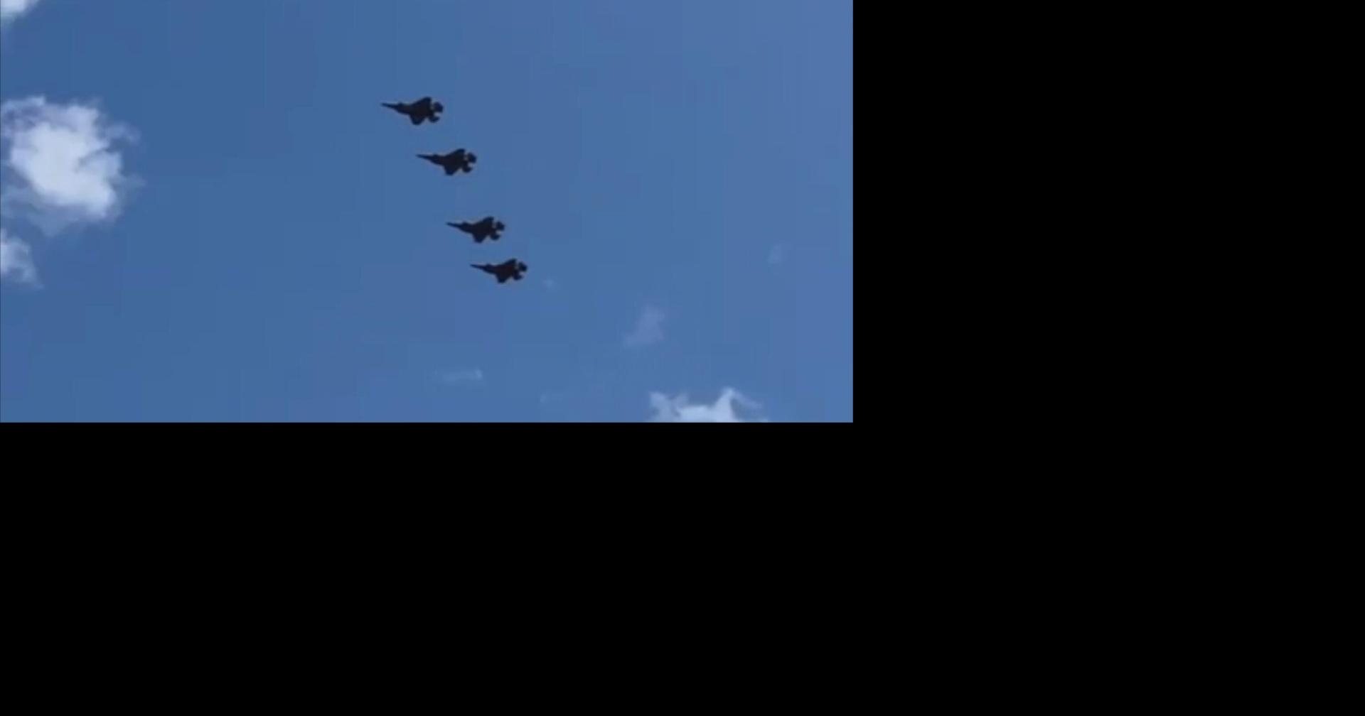 La Crosse sky gets friendly flyover News