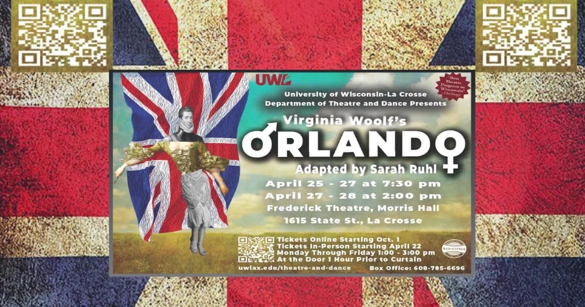 'Orlando' set to hit the stage this week at UW-L - Vimarsana News