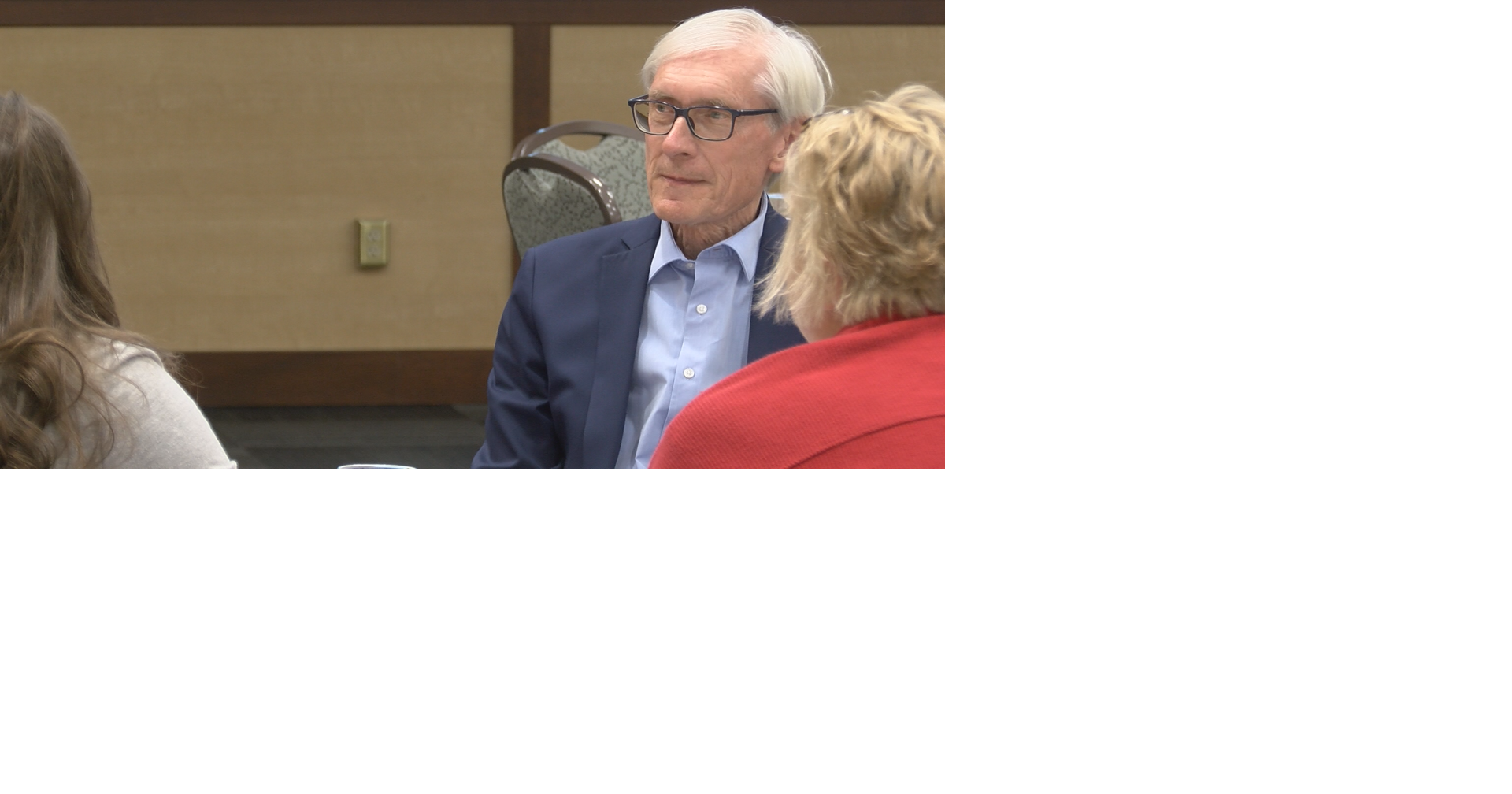 Gov. Tony Evers meets with area K-12 educators at WTC during apprenticeship workshop