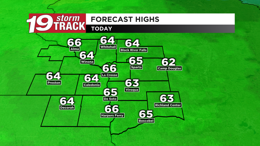 Drier days ahead of us with milder but still cooler than average ...
