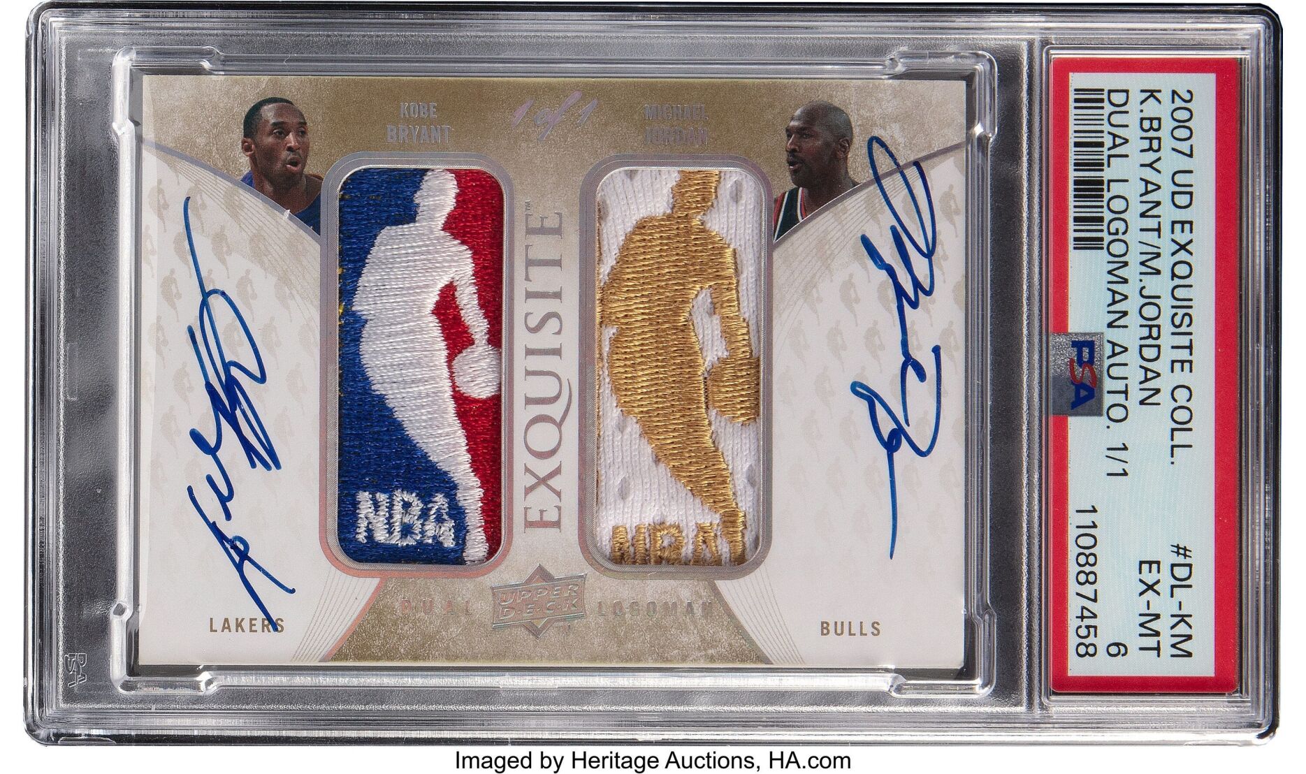高騰中マイケルジョーダン&ピッペンカード　フュージョン　Kobe Bryant Basketball card featuring Michael Jordan and Kobe Bryant