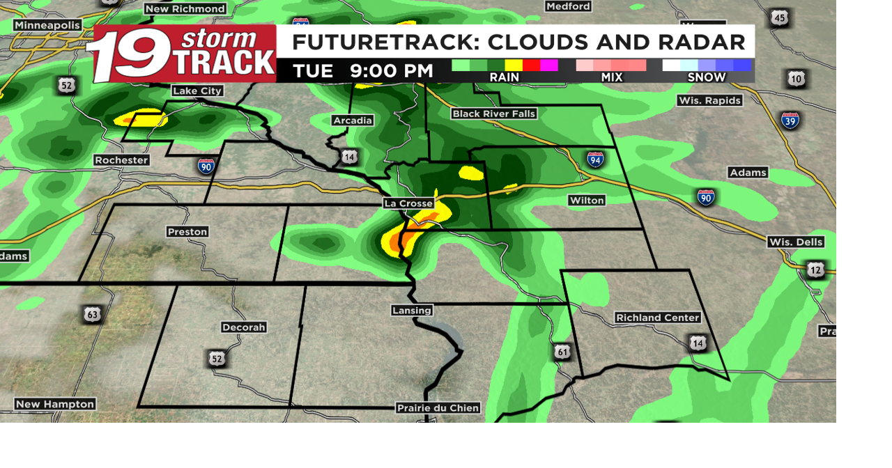 Summer-like weather is just around the corner after tonight's rain ...