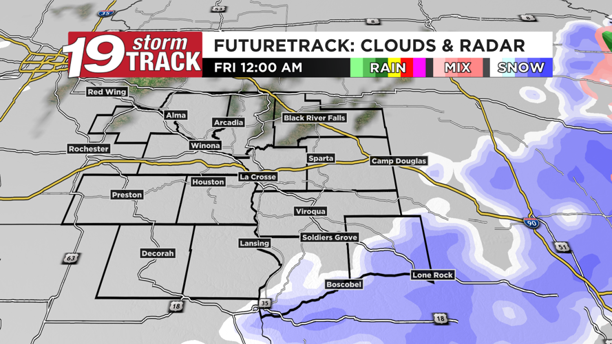 Warm and windy today with some precipitation chances; next system to ...