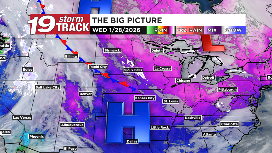 Another cold and dry day ahead of us | 19 Storm Track Weather | wxow.com