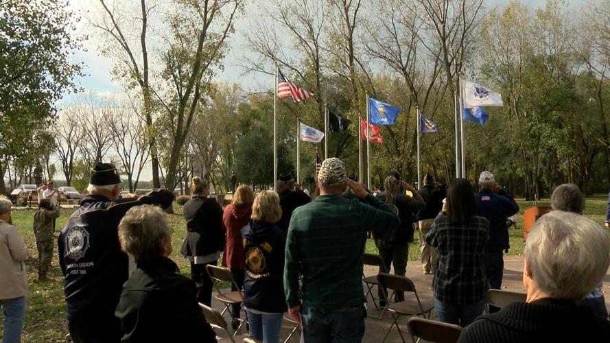 Veterans honored with flag dedication ceremony in La Crosse Top Stories