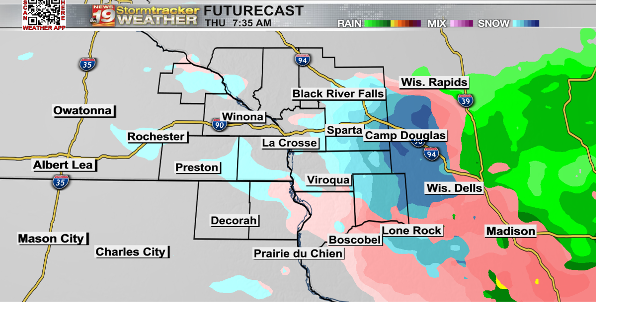 Cooler, but pleasant day ahead of some snow showers late and into ...