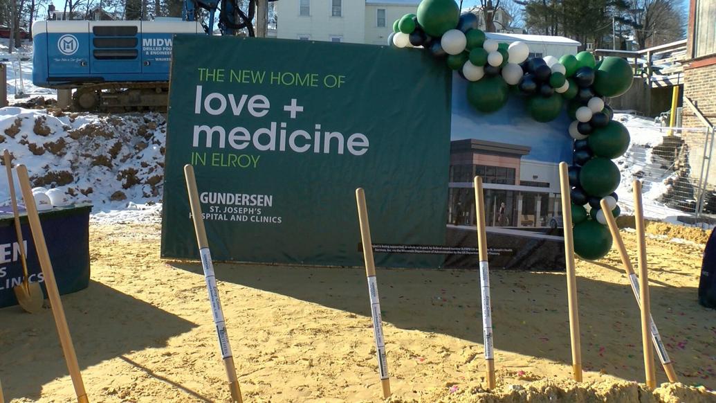 Elroy celebrates the groundbreaking of a Gundersen clinic News