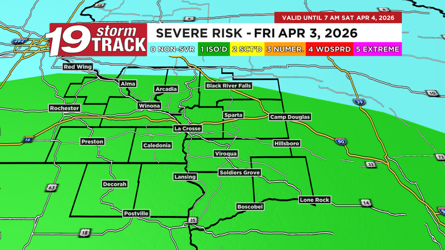 More rain and isolated thunderstorms on the way as system number two ...
