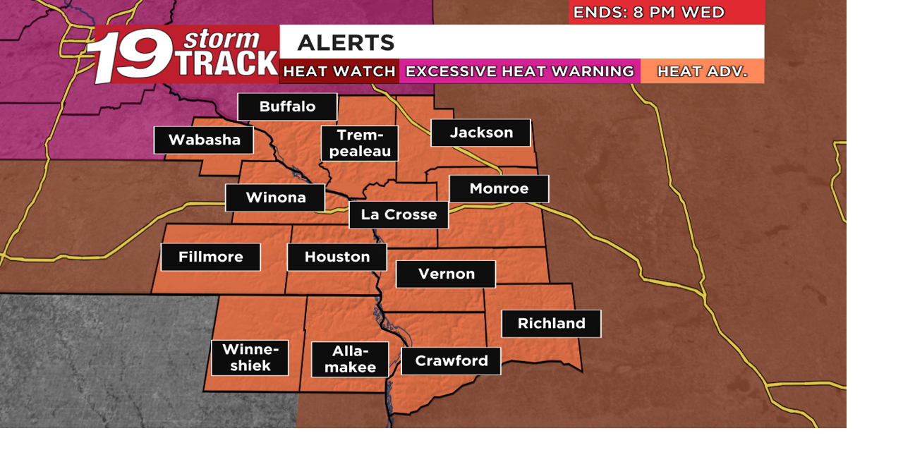 Toasty temperatures remain in the forecast through the weekend
