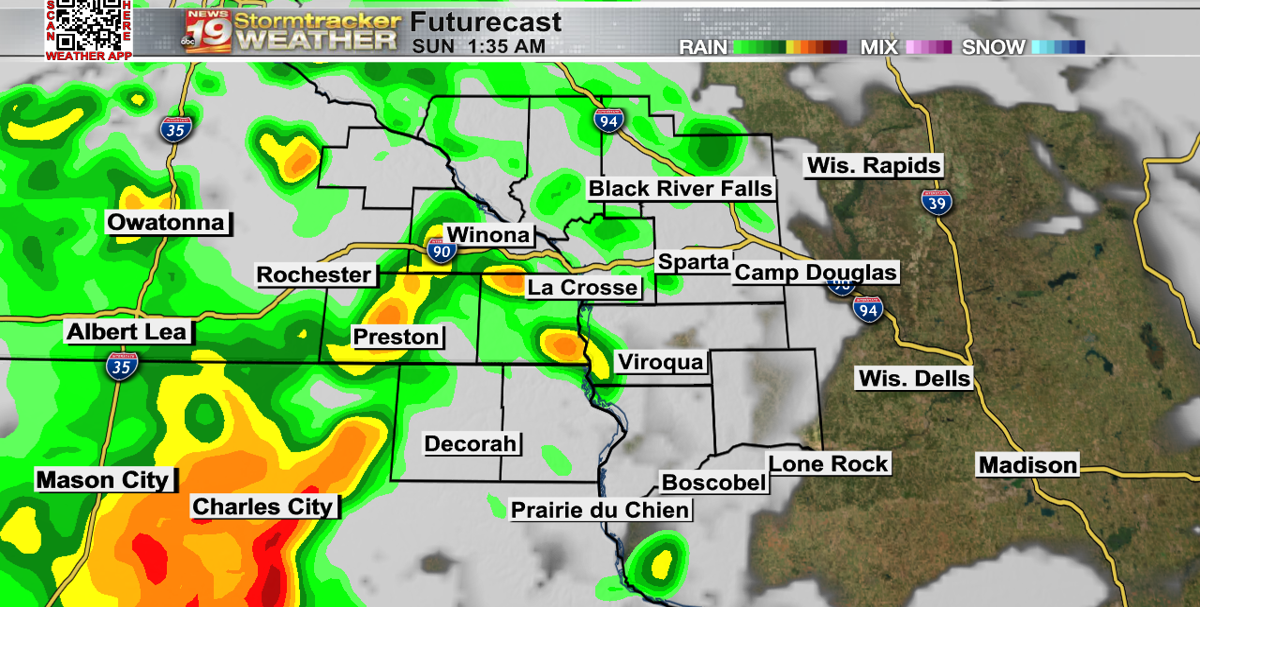 The weekend cools us down with much needed rain chances | 19 Storm ...